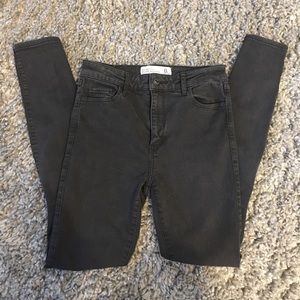 A&f Black Jeans